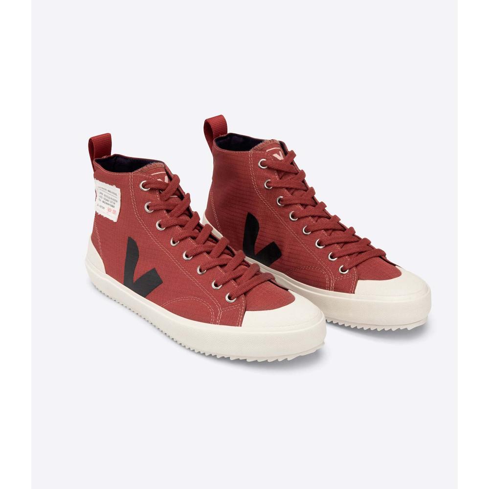 Veja NOVA HL RIPSTOP Men's High Tops Red | CA 102GSO